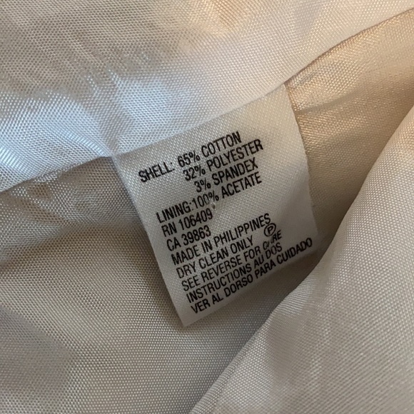 Tahari Seersucker Blazer Sz 6P - Picture 5 of 5